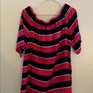 Vine & Love Off/On Shoulder Blouse